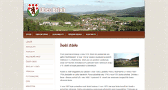 Desktop Screenshot of obecbrloh.cz